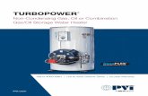 Non-Condensing Gas, Oil or Combination Gas/Oil … files/turbopower web brochure.pdf · Non-Condensing Gas, Oil or Combination ... submerged heat exchanger that bolts to the tank