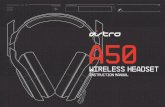 A50 Wireless Manual PS4 PREVIEW - Amazon Web Services · PDF fileASTRO Gaming’s A50 Wireless headset is the perfect ... where the microphone will click into place. Equalizer (EQ)