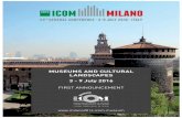 MUSEUMS AND CULTURAL LANDSCAPES 3 - 9 July 2016network.icom.museum/fileadmin/user_upload/minisites/... ·  · 2014-06-10MUSEUMS AND CULTURAL LANDSCAPES 3 ... rence will be held from