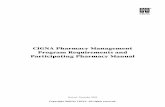 CIGNA Pharmacy Management Program Requirements  · PDF fileCIGNA Pharmacy Management . Program Requirements and . ... Pharmacy Agreement, ... Reference your software system