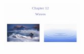 Chapter 12 Waves - University of Oklahomastrauss/phys1215/Chap12.pdf · Chapter 12 Waves. Wave Motion Falling dominoes are a good example of waves. Energy is transported from one