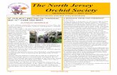 The North Jersey Orchid Society - · PDF file5/5/2015 · the North Jersey Orchid Society runs from July 1st through June 30th. ... Orchids in this division grow primarily under greenhouse