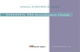 TOYOTA TIS Installation Guide - HOBDII TIS Installation Guide 2  Table of Contents 1. Install TOYOTA TIS 3 2. Install MVCI Driver ...