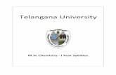 Telangana University Chemistry.pdf · Steric ,Chelate (size and number of ... Thermodynamic origin — Jahn-TeIlar effect on Stability constants of Metal complexes — ... electron