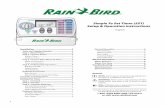 Rain+ · PDF file · 2016-09-30back of the wiring compartment and pull the cord out ... (or zone) into the corresponding zone number on the terminal block. c ... Replace the wiring
