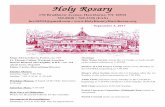 HHoly Rosaryoly Rosary - Holy Rosary Roman Catholic Churchholyrosaryhawthorne.org/bulletins/20170903.pdf ·  · 2017-09-0111:30am Larry Partelow—10th Anniversary Monday, September