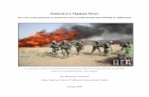 America’s Opium War - · PDF fileAmerica’s Opium War: How the wrong approach to counternarcotics is undermining state-building in Afghanistan U.S. DEA Special Agents burn hashish