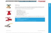Valves - Ampac Safety | Global Solutions - Local Focus - Fire …ampacfiresafety.net/.../2017/03/PDS2600-1001-Valves.pdf · The stock range includes the following Valve types: •