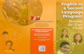English as a Second Language Program - English …elltx.org/docs/brochure/ESLBrochure_english.pdfWhat is an English as a Second Language (ESL) program? • ESL is intensive English