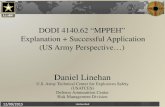 DODI 4140.62 “MPPEH” Explanation + Successful ... 4140.62 “MPPEH” Explanation + Successful Application (US Army Perspective…) 12/09/2015 Unclassified Key Personnel (ARMY):