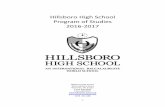 Hillsboro High School Program of Studies 2016-2017hhscounseling.com/wp-content/uploads/2015/09/HHS-Program-of... · Hillsboro High School Program of Studies 2016-2017 ... Learners