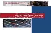 Federal-Mogul Motorparts Global Distribution Centers ... · PDF fileFederal-Mogul Motorparts Global Distribution Centers ... Requirements Document #: CORP-00090 Effective Date ...