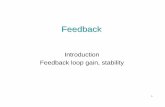 Feedback - Stevens Institute of Technologypersonal.stevens.edu/~bmcnair/EE359-S10/lecture12.pdf · form of feedback • Theory of negative feedback developed ... we look at feedback