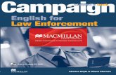 Campaign student’s book - Macmillan · PDF fileCampaign student’s book English for ... including customs officers, military police, security ... Campaign 2 Traffi c and vehicles