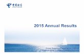 2015 Annual Results - China · PDF fileNotes: Unless otherwise ... 3G/4G Handset Data Traffic 4G Subscribers Mil 4G ARPU: ... 23 2015 Annual Results. 2015 Annual Results VAS & Integrated