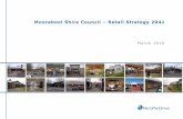 Moorabool Shire Retail Strategy (Updated Mar-16) · PDF fileMoorabool Shire Council - Retail Strategy 2041 i Executive summary Vision That retailing in Moorabool will be the catalyst