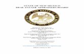 STATE OF NEW MEXICO REAL ESTATE APPRAISERS BOARD - rld.state.nm.us Rules - Statuted Book... · STATE OF NEW MEXICO . REAL ESTATE APPRAISERS BOARD . Real Estate Appraisers Act . NMSA