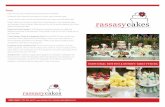 Individual Pastries and Dessert Table Pricing - Rassasy · PDF fileIndividual Pastries and Dessert Table Pricing ... Individual Pastries & Dessert Table Pricing ... All desserts and