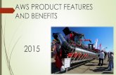 AWS PRODUCT FEATURES AND BENEFITS - AWS Air · PDF fileThe Company AWS is individually owned company focused on Customer Service AWS was originated through an independent John Deere