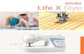 Life X Style -   HouseHold...HSP-6854 HSP-68100 HSP-6854 HSP-68100 HSP-6854 HSP-68100 HSP-6854 HSP-68100 Horizontal Rotary Hook 100 54 Straight : 800 s.p.m 50 s.p.m