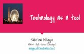 Sabrina Maggio - Marist High School_tech_as_a_tool.pdf · Sabrina Maggio Marist High School (Chicago) maggio.sabrina@marist.net. 21st century learning Creativity ... Fotobabble Domain