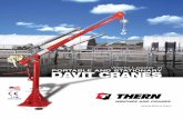 World Leader in PORTABLE AND STATIONARY … Leader in PORTABLE AND STATIONARY DAVIT CRANES Made in USA Need a lift? Davit Cranes that work harD in more plaCes Need a lift? When it