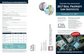 2017 Real Property Law Institute Registration Form ... · PDF fileExp. Date Card Security Code Name on Card Authorized Signature ... 2017 Real Property Law Institute Registration Form