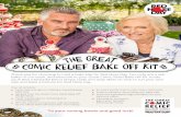 Comic Relief's Bake Off Kit - Red Nose Day 2017assets.rednoseday.com/downloadables/rnd15_great_comic_relief_bake... · 1 Make up recipe cards and sell them alongside your cakes. 2