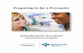 Practical Nurse Program - Alberta Health · PDF filePreceptor, Instructor and Student Responsibilities ... Student Skills - Practical Nurse Lab Content Read and Review Learning Target