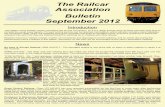 The Railcar Association Bulletin September 2012preserved.railcar.co.uk/Bulletins/Issue 113.pdf ·  · 2014-08-31The Railcar Association Bulletin September 2012 ... Although in some