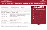 Department of Commerce 3rd India – CLMV Business … of Participants 1st Edition 2nd Edition 3rd Edition (Expected) CLMV Delegates 50 150 120 Indian Delegates 180 200 230 Participation