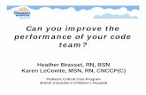 Can you improve the performance of your code team? Code Team Performance.pdf · Can you improve the performance of your code team? Heather Brasset, ... • Attitude towards ... do