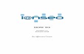 HOW TO - IANSEO  · PDF filei@nseo is a software for managing archery tournaments results, created as Open Source program, thanks to the