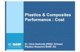 Plastics & Composites Performance : Costphantomplastics.com/wp-content/uploads/2013/08/High-Performance... · Plastics & Composites Performance : Cost Dr. Chris DeArmitt (FRSC CChem)