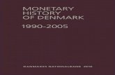 MONETARY HISTORY OF DENMARK - · PDF fileAs indicated in the title, ... Monetary History of Denmark ... bank governors of all 12 EC member states were on the Delors Commit-tee, and