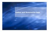 Gather and Summarize Data - ISACA Kansas City Chapterisaca-kc.org/Chapter Meetings/100715 Presentation.pdf ·  · 2010-07-19Gather and Summarize Data Objectives ... Describe the