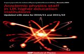 A report prepared for the Institute of Physics by Oxford ... report prepared for the Institute of Physics by Oxford Research & Policy | December 2013 Academic physics staff in UK higher