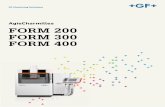 AgieCharmilles FORM 200 FORM 300 FORM 400 AgieCharmilles FORM 200 / 300 / 400 ... (EDM) and Laser texturing machine tools through to first-class Automation, ... The surface finish