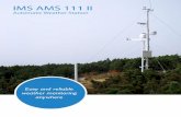 IMS AMS 111 II - MicroStep-MIS - · PDF file · 2012-10-16components located within 1 km. Handy Secure digital ... IMS AMS II IMS AMS 111 II - Application examples Meteo ... DC