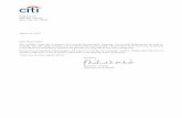 Citigroup Inc. New York, NY · PDF fileto the 2015 Annual Meeting location are provided on page 96 of this Proxy Statement. ... our Proxy Statement and Annual Report and vote online