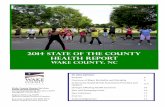 2014 State of the County Health Report - WakeGOV: … Report.pdf2014 State of the County Health Report Wake County, NC 2 Purpose The State of the County’s Health (SOTCH) report provides