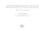 Biopharmaceuticals: Biochemistry and Biotechnology · PDF fileBIOPHARMACEUTICALS BIOCHEMISTRY AND BIOTECHNOLOGY ... Biopharmaceuticals and pharmaceutical biotechnology 1 ... and human