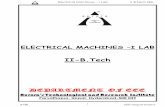 ELECTRICAL MACHINES I LAB - Aurora's Technological … Lab manual.pdf · Electrical Machines – I Lab II B.Tech EEE ATRI ... OF DC SHUNT GENERATOR 2 LOAD TEST ON DC SHUNT ... 10