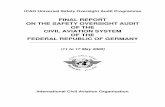 Germany CSA Final Report Final... · Final Safety Oversight Audit Report — Germany April 2006 TABLE OF CONTENTS Page 1. ... Final Report on the Safety Oversight Audit of the Civil