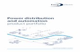 Power distribution and automation product · PDF filePower distribution and automation product portfolio ... P ABC distribution box Q House service cut outs M N O ... • Fuse switch