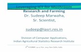 Leveraging ICT for Mushroom Research and Farming Dr ...mushroomsociety.in/wp-content/uploads/2015/03/X-K-2.pdf · Leveraging ICT for Mushroom Research and Farming Dr. Sudeep Marwaha,
