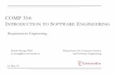 COMP 354: INTRODUCTION TO SOFTWARE ENGINEERINGusers.encs.concordia.ca/~gregb/home/PDF/sinnig-comp354... · COMP 354–Introduction to Software Engineering ... relationship of these
