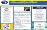 THE LION’S TALE 2018/Foster City...SSF Host Lions Club dinosauersandra@gmail.com Region 3 Zone 2 Chair Lion Shikha Bakshi Hamilton Foster City Lions Club fclionshikha@gmail.com PRESIDENT’S