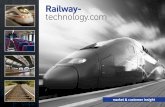 Railway- technologyintelligence.railway-technology.com/Content/AboutusPDFFiles/... · market & customer insight The inTegral parT of The global railWaY communiTY Staying up to speed