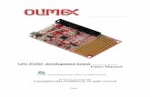 LPC-P1343 DEVELOPMENT BOARD - Farnell  · PDF fileLPC-P1343 board use ARM Cortex™-M3 microcontroller LPC1343FBD48/301 from NXP Semiconductors with these features: